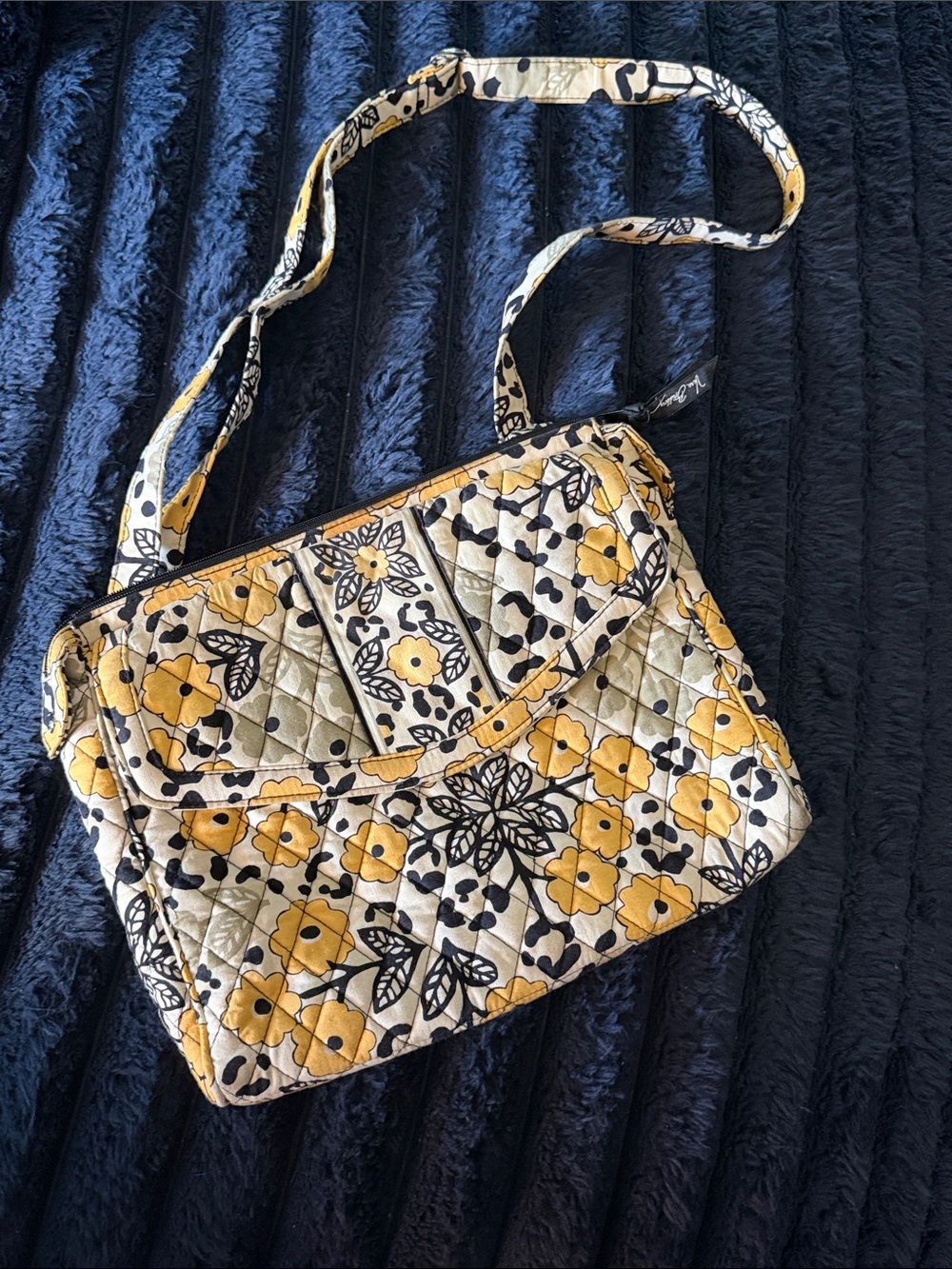 Vera Bradley “Go Wild” Tablet Hipster Crossbody Bag